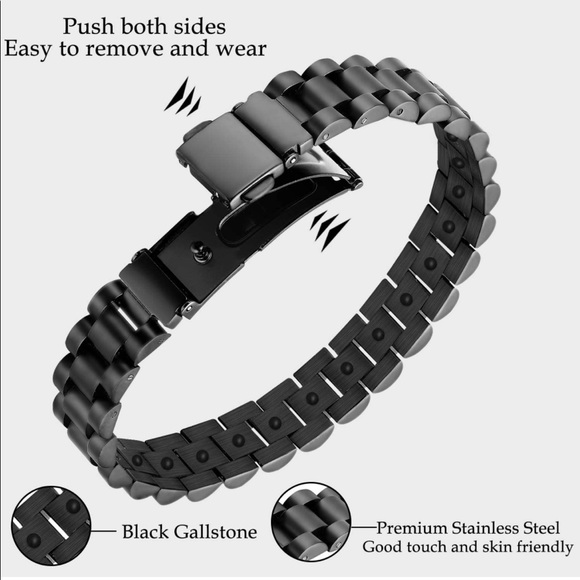 Mens Titanium Magnetic Therapy Bracelet (Brand New) - Picture 3 of 4